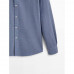 Slim fit melange houndstooth shirt