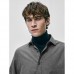 Slim fit melange houndstooth shirt