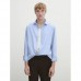 Рубашка из очень тонкого хлопка Barré slim fit